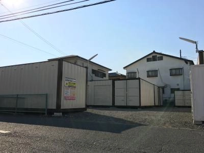 初月賃料無料の屋外型トランクルーム柳島海岸店の写真