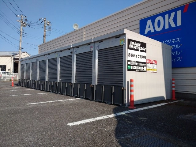 バイクストレージ守谷市本町の写真